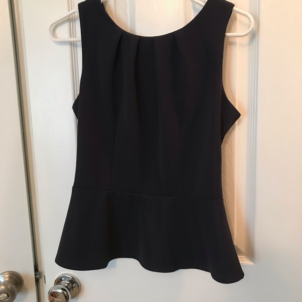 Peplum tank top.